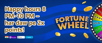 100% Welcome Match Bonus promotion